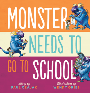 monster needs to go to school